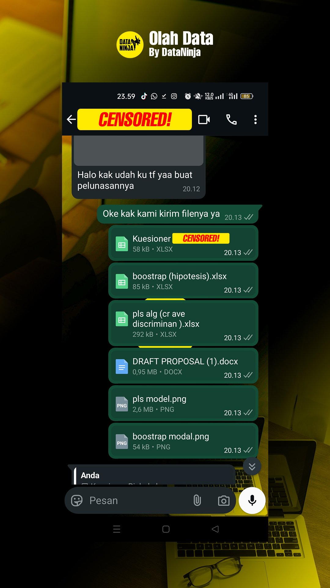 Testimoni olah data Data Ninja 4